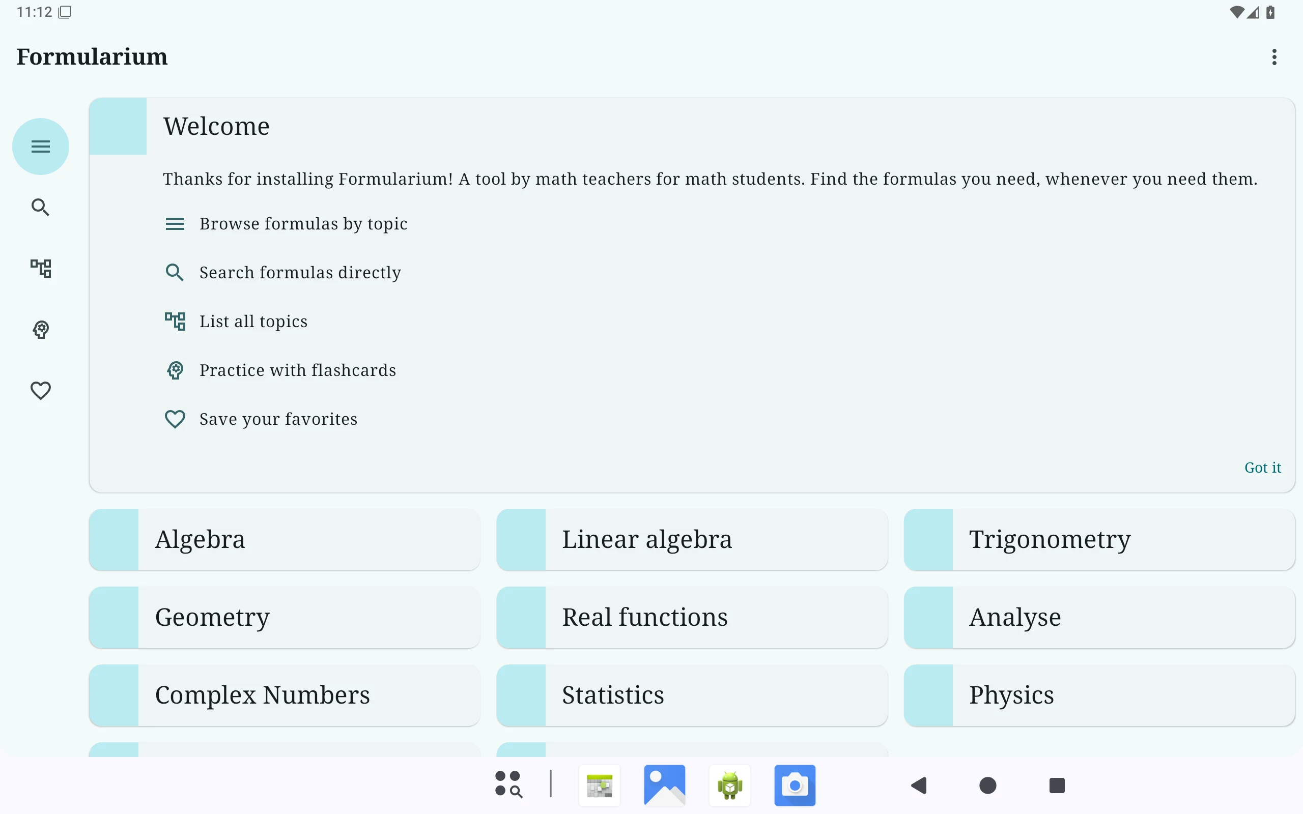 Formularium: Math Formulas screenshot