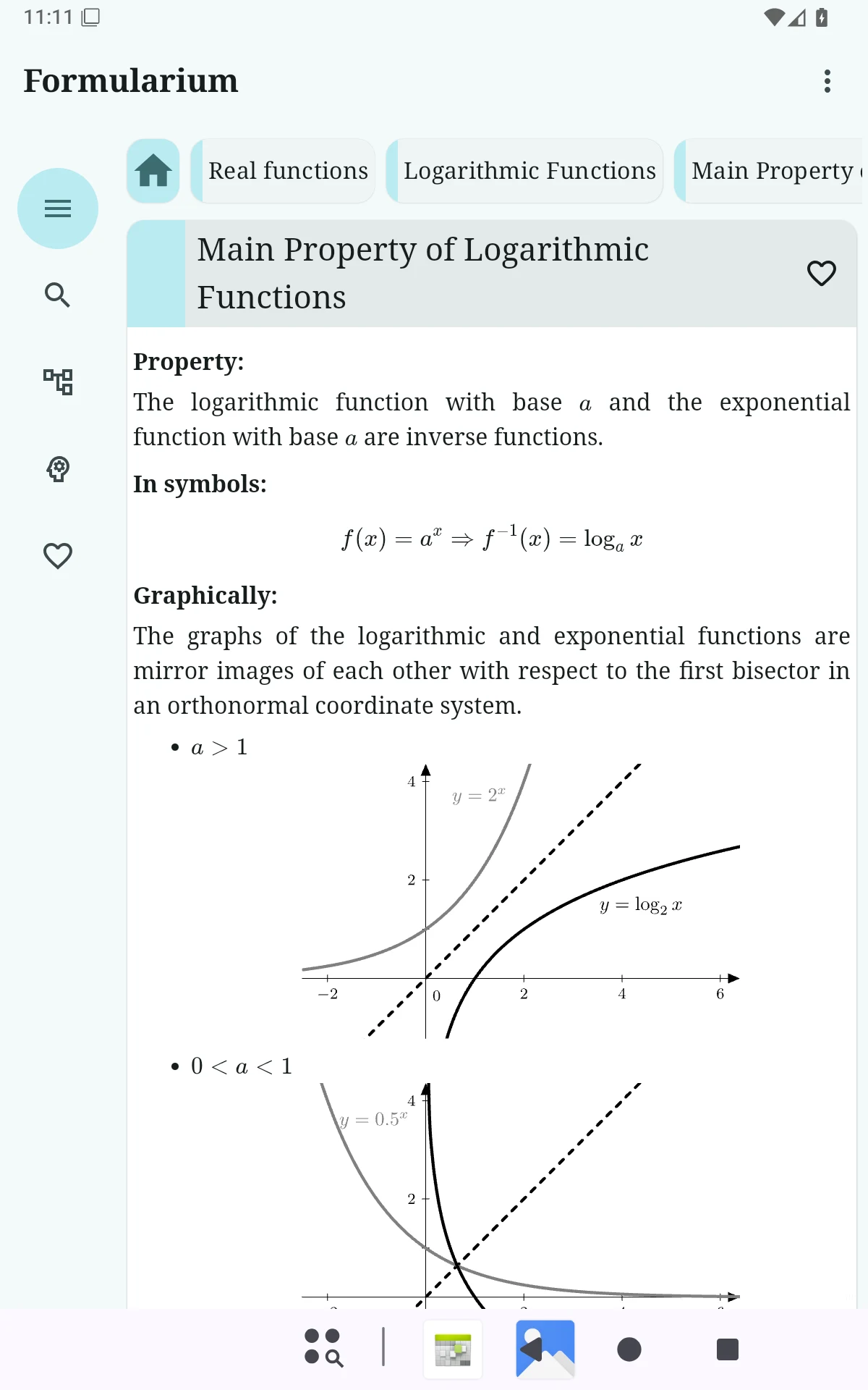 Formularium: Math Formulas screenshot