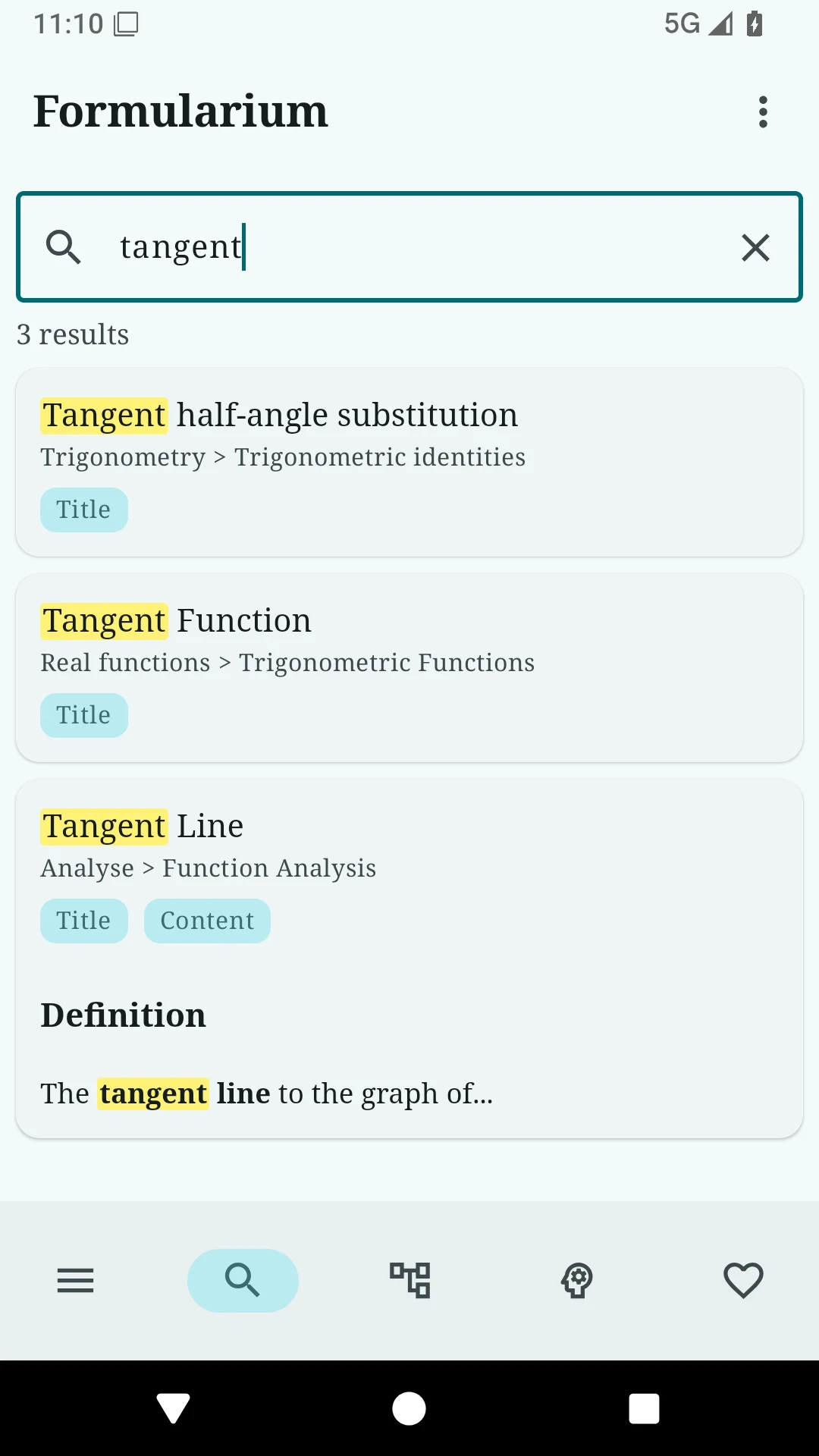 Formularium: Math Formulas screenshot