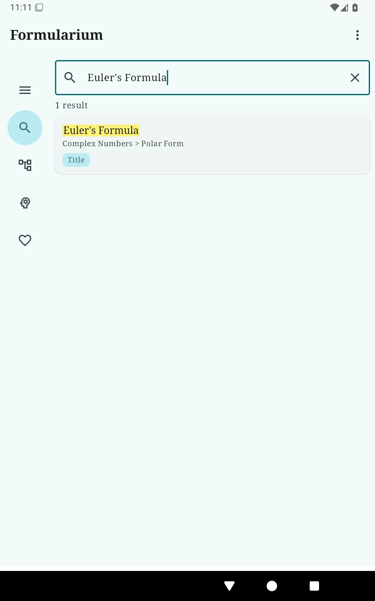 Formularium: Math Formulas screenshot