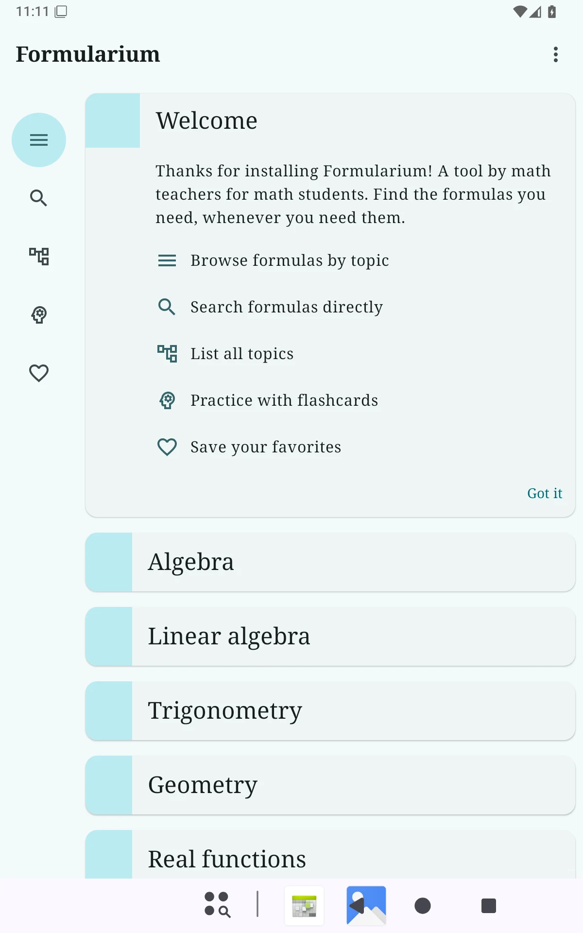 Formularium: Math Formulas screenshot